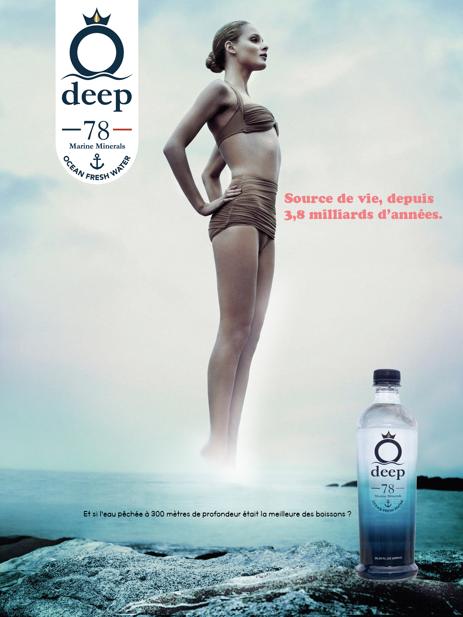 Model Jules Mordovets poses for a beauty portrait session in Los Angeles for Harper's Bazaar UK.  PUBLISHED IMAGE. (Photo by Yu Tsai/Contour RA)